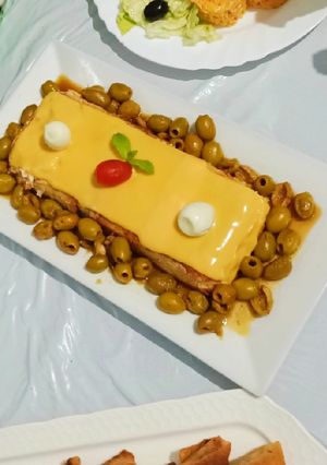 صورة لوصفة طبق رئيسي بنصف صدر دجاج🐓🤍