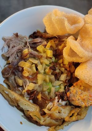 Foto resep Bubur Ayam Betawi Sambal Kacang