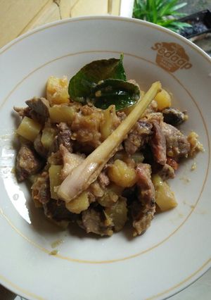 Foto resep Sambal Goreng Hati Ampela+Kentang