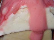 A picture of mango icecream