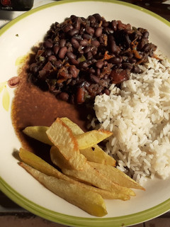 Una foto de Porotos negros a mi pinta
