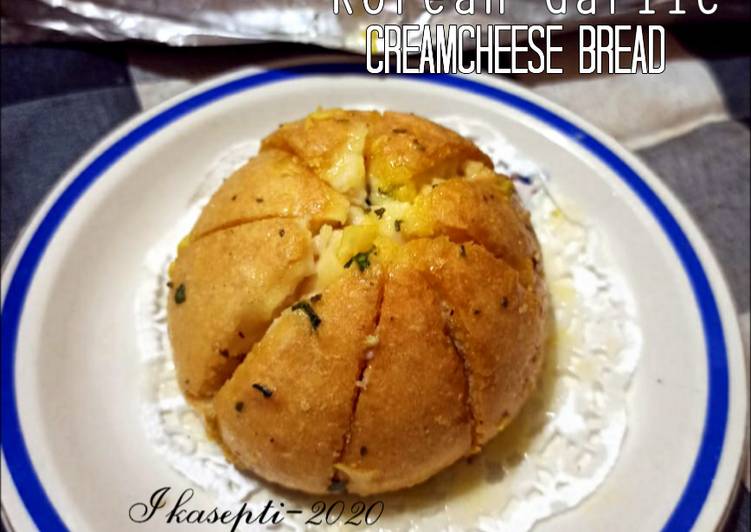 Resep Korean Garlic Creamcheese Bread Ekonomis yang Enak Banget