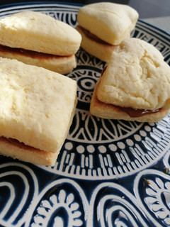 Una foto de Alfajores de maicena sin azúcar