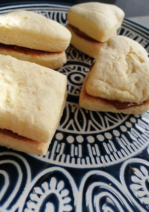 Una foto de Alfajores de maicena sin azúcar