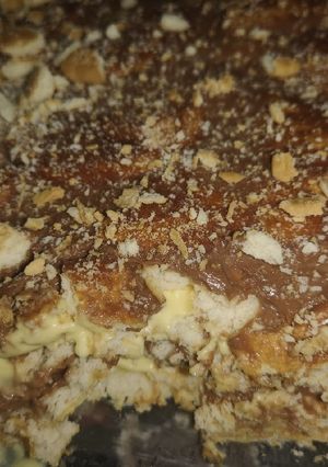 صورة لوصفة حلى الأربع طبقات 🍫