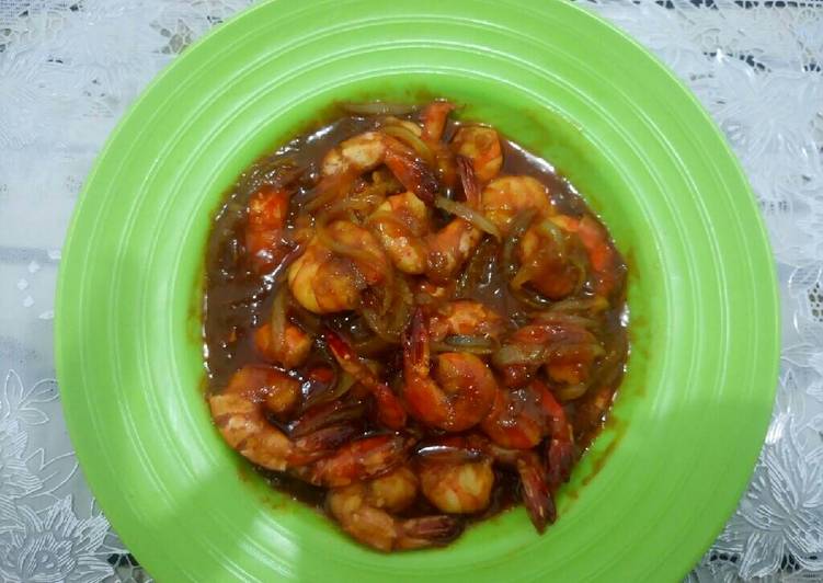 Resep Udang Goreng Saus Padang yang Menggugah Selera