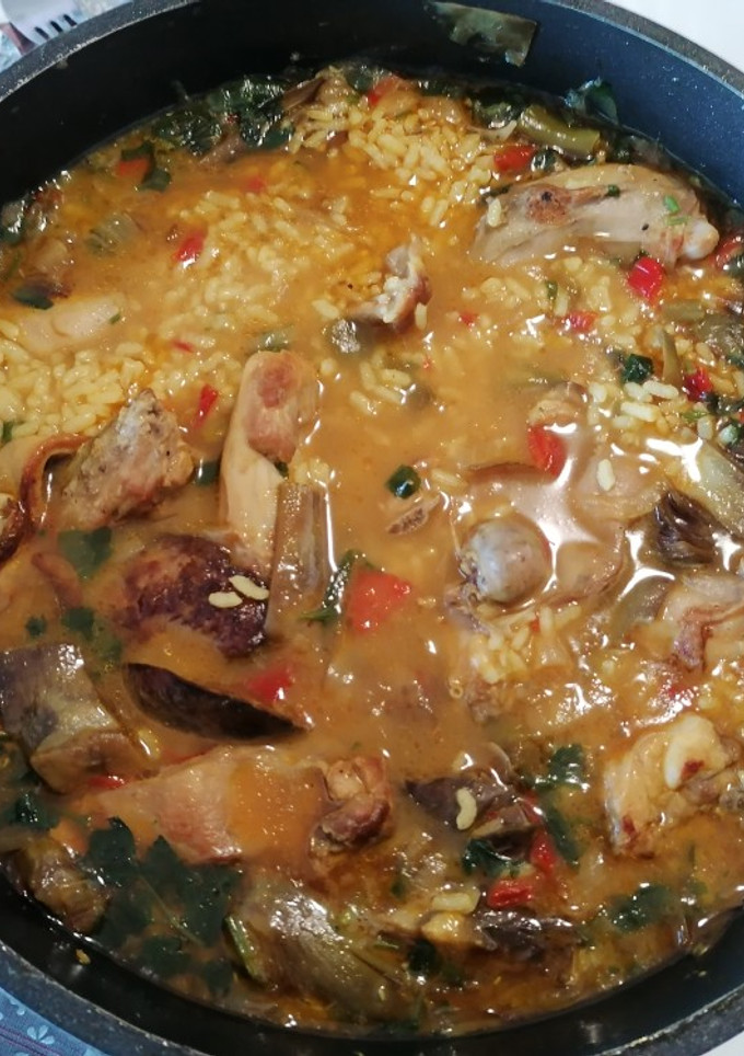 Una foto de 4.Arroz con conejo Campero