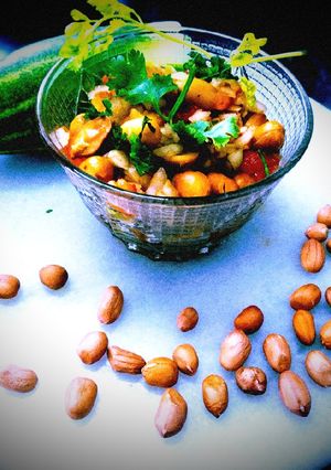 A picture of Nutritious chaat.