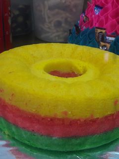 Foto resep Bolu kukus warna-warni