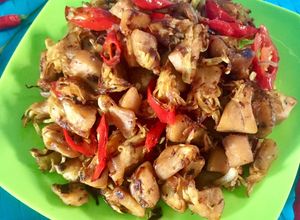 Foto resep 81. Oseng Mandai Cempedak #Matsu