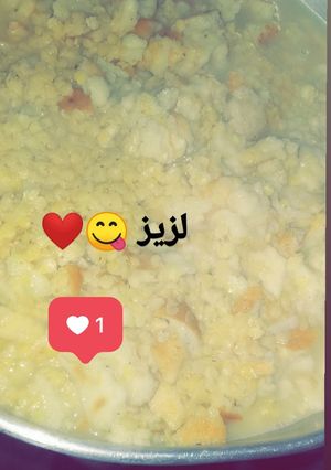 صورة لوصفة فته عدس 😋⁦❤️⁩