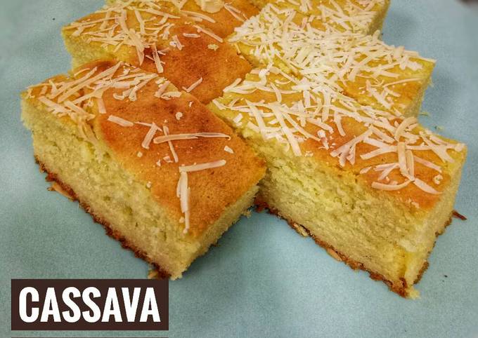 Resep Cassava Cake - Kue Bolu Tape, Lezat