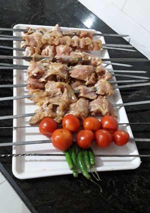 عکسی از دستور کباب مرغ😋😋