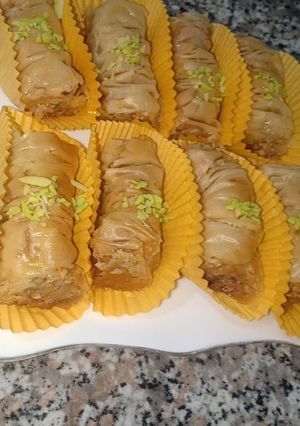 صورة لوصفة بقلاوة بعجينة الفيلو سهلة واقتصادية
