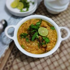 A picture of Oats haleem.