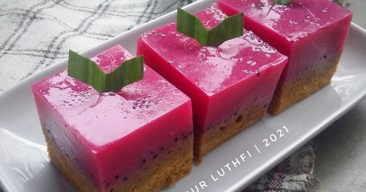 Resep Bolu Kombinasi Puding