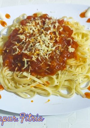 Foto resep Spaghetti sosis saus bolognese