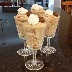 A picture of Caramel Chocolate Mousse.