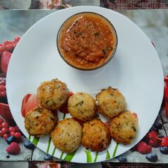 A picture of Wheat ravva Paniaram / Appe.