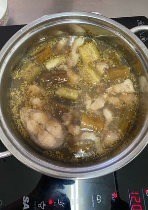 Hình của món Lẩu mắm tôm.