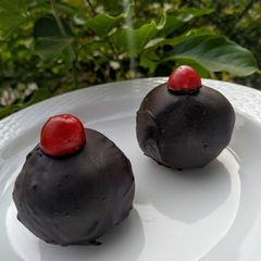 A picture of Fusion rum balls.