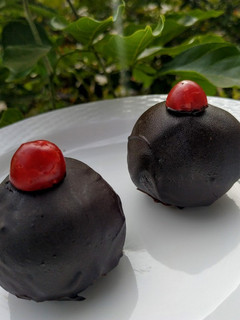 A picture of Fusion rum balls.