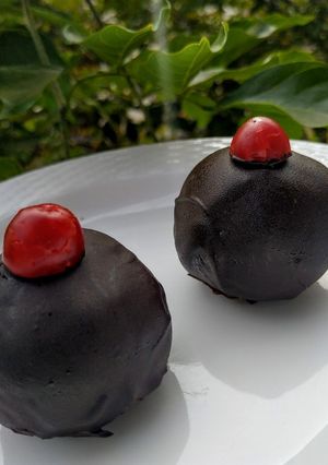 A picture of Fusion rum balls.