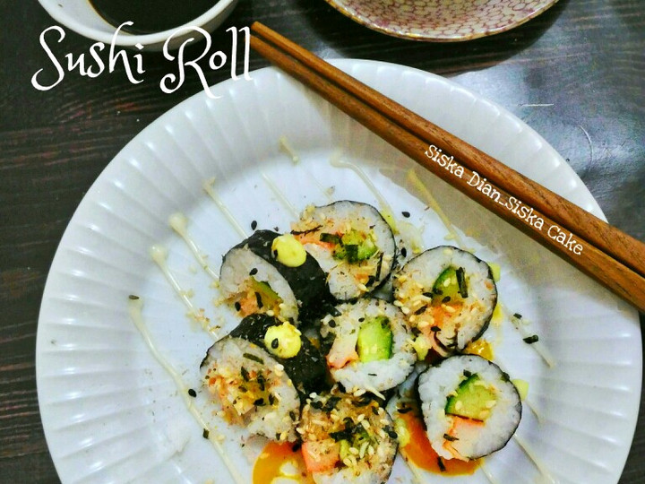 Resep Sushi Roll Simple, Bikin Ngiler