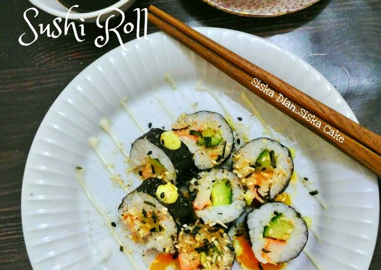 Cara Gampang Menyiapkan Sushi Roll Simple yang Bisa Manjain Lidah