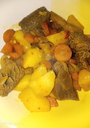 A picture of Chinese potatoes.