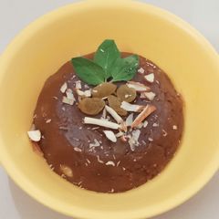 A picture of Wheat Flour Halwa !!.
