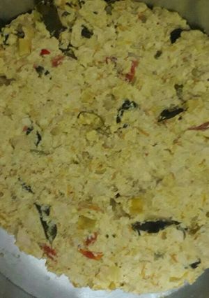 Foto resep Pepes tahu ayam tanpa daun pisang