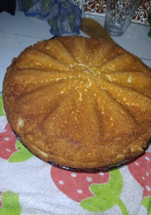 Una foto de Bizcochuelo de vainilla. Súper fácil