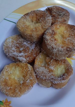 Una foto de Pan dulce (torrejas de pan)