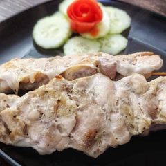 A picture of Chicken malai kabab.