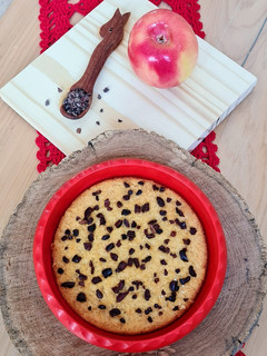 Una foto de Mega galleta de harina de coco y manzana sin azúcares agregados ni edulcorantes 🍎