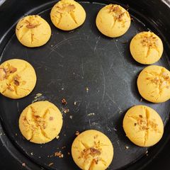 Custard Nankhatai A picture of Custard Nankhatai.