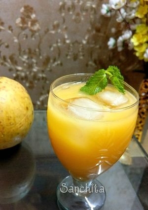 A picture of Woodapple Cooler/Bel ka Sharbath.