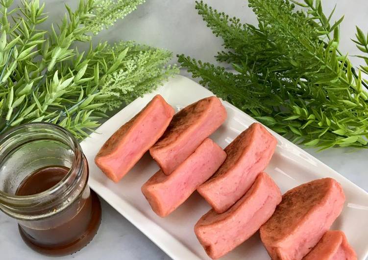 Langkah Mudah untuk Membuat Bandros Pink kulit Buah Naga, Sempurna