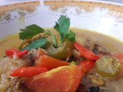 Gambar tengkleng kambing santan