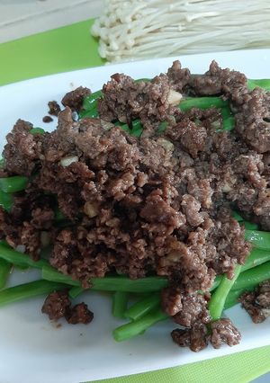 Foto resep Buncis daging cincang