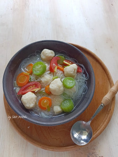 Foto resep Sup Oyong Wortel Baso