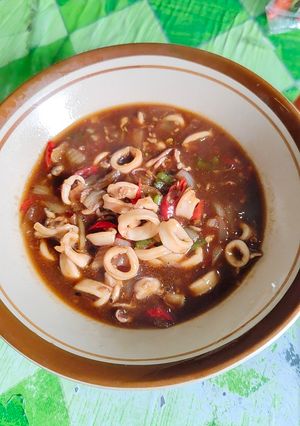 Foto resep Cumi lada hitam