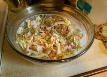 How to Recipe Tasty Crunchy crab salad