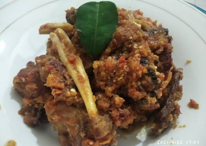 Balado Ikan Tuna sederhana