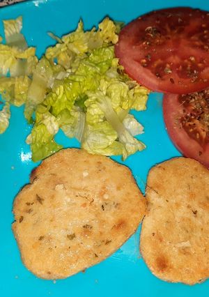 Una foto de Bocaditos con la huevada de las milanesas