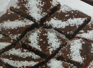 صورة لوصفة حلوى بالجوز gateau aux noix