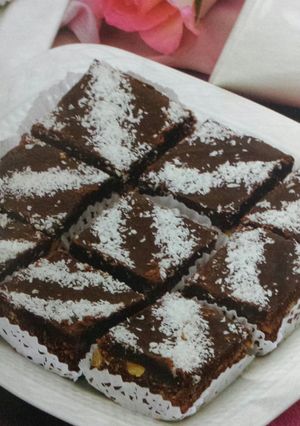 صورة لوصفة حلوى بالجوز gateau aux noix