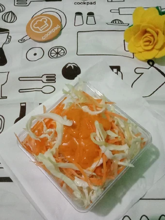 Cara Gampang Membuat Resep  Coleslaw Homemade Simple Dan Ekonomis yang Enak Banget, Bikin Ketagihan