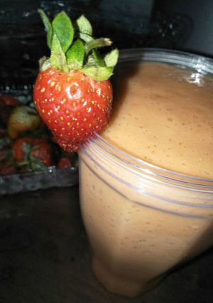 Foto resep Jus Mangga Strawberry
